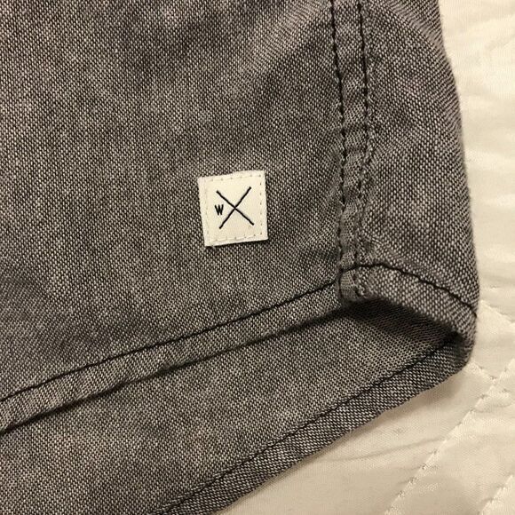 DepartWest gray button up long sleeve shirt XL - Picture 3 of 4